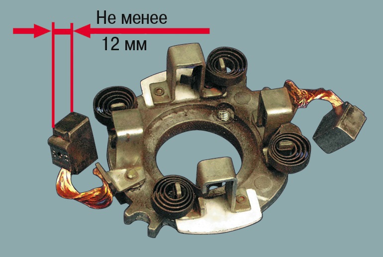 Как проверить щеточный узел мультиметром