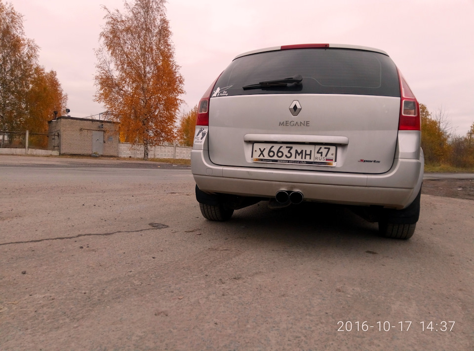 Задние брызговики на меган 2 — Renault Megane II, 1,5 л, 2009 года ...