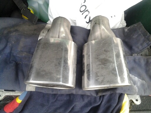 В наличии насадки выхлопной трубы 2шт. — DRIVE2