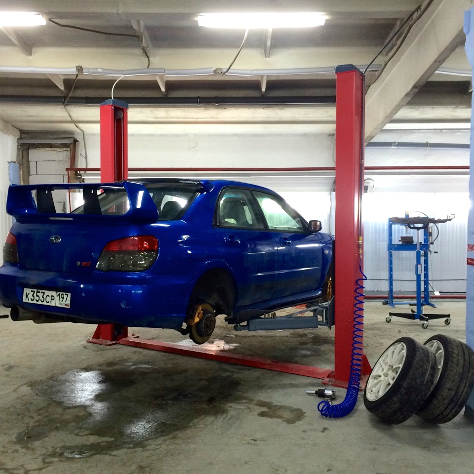 омолаживание STI — Subaru Impreza WRX STI (GD), 2,5 л, 2007 года | визит на  сервис | DRIVE2