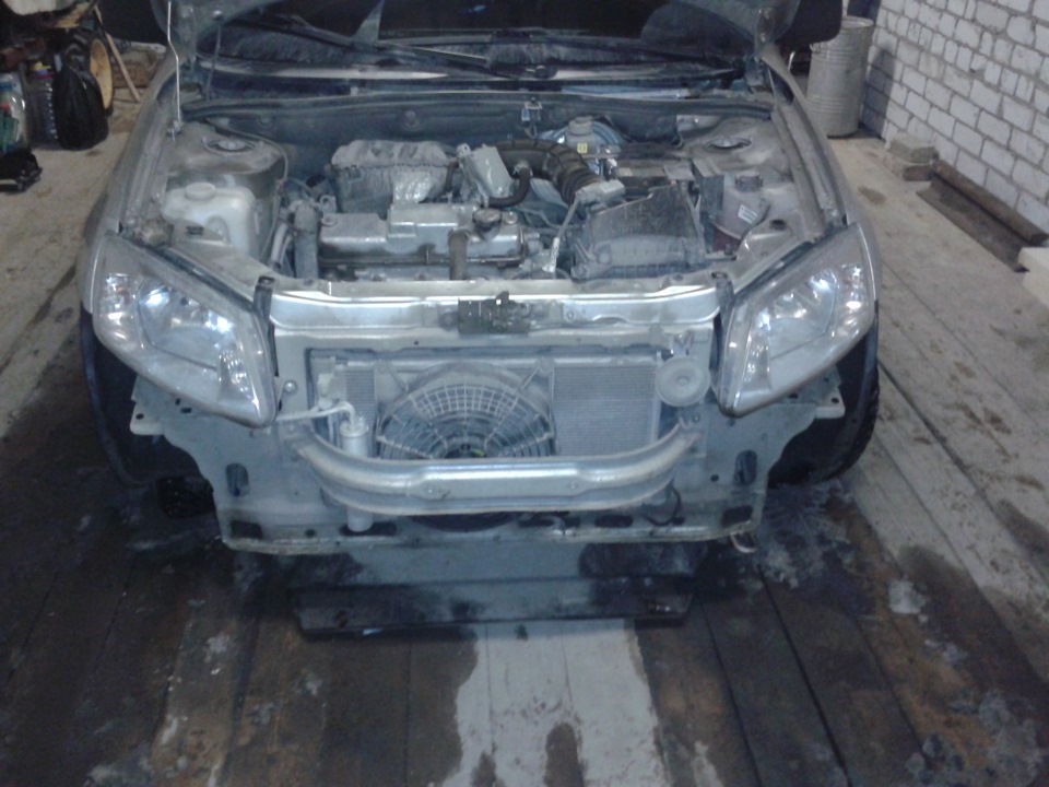 ПТФ Киржач гаражные доработки — Lada Гранта (1G), 1,6 л, 2013 года ...