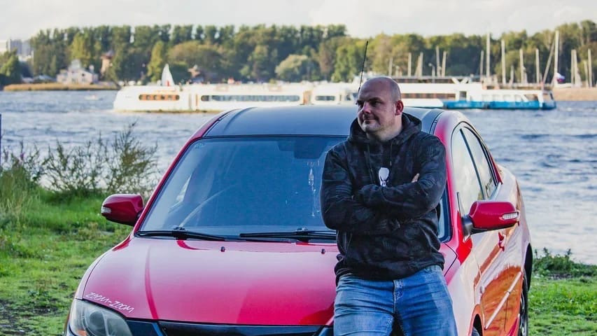 Mazda 3 Red cannon