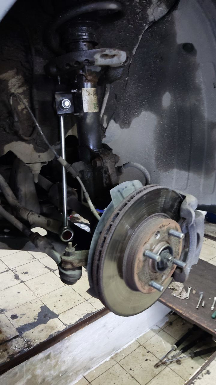 Замена стоек стабилизатора НЕТ ИЗНОСА 056 полиуретан — Hyundai Solaris ...