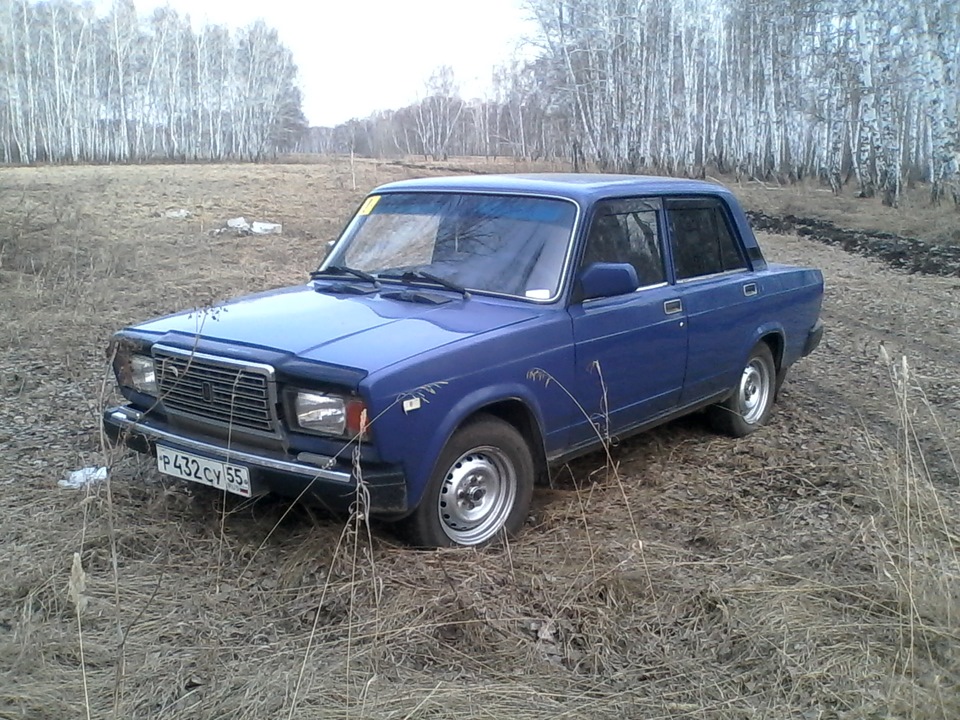 Семка за берёзовым соком — Lada 21074, 1,6 л, 2006 года | фотография ...