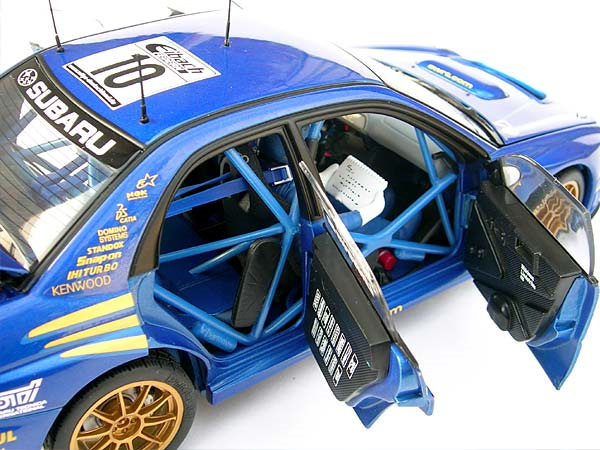 AUTOart 1:18 SUBARU IMPREZA WRC '2002 RALLY DEUTSCHLAND