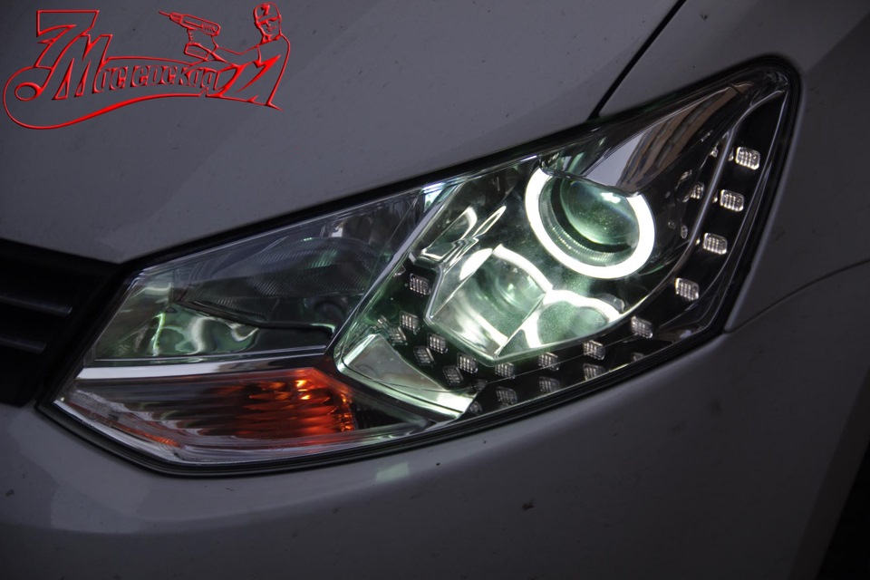 Volkswagen Polo 1 4 Turbo led оптика