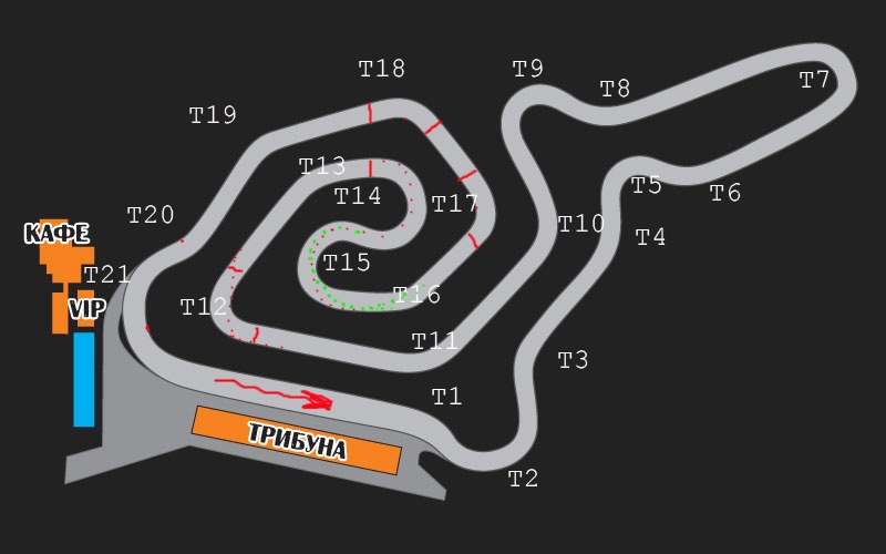Картодром лидер схема трассы