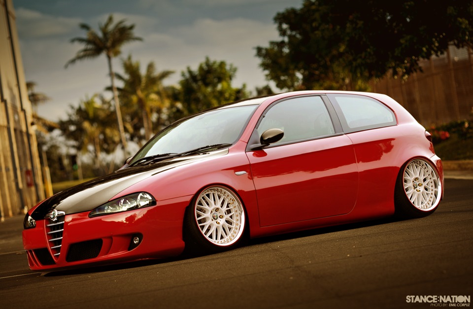 Alfa Romeo Brera stance