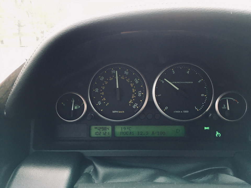 Расход бензина трасса — Land Rover Range Rover (3G), 4,2 л, 2008 года ...