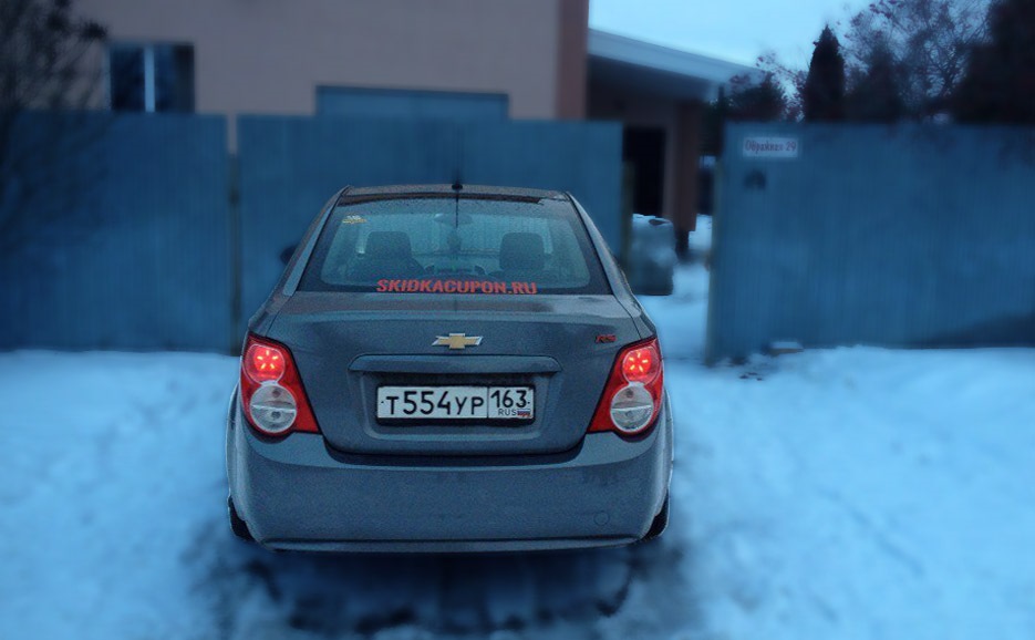 Сфоткал задние фонари — Chevrolet Aveo Sedan (2G), 1,6 л, 2013 года ...