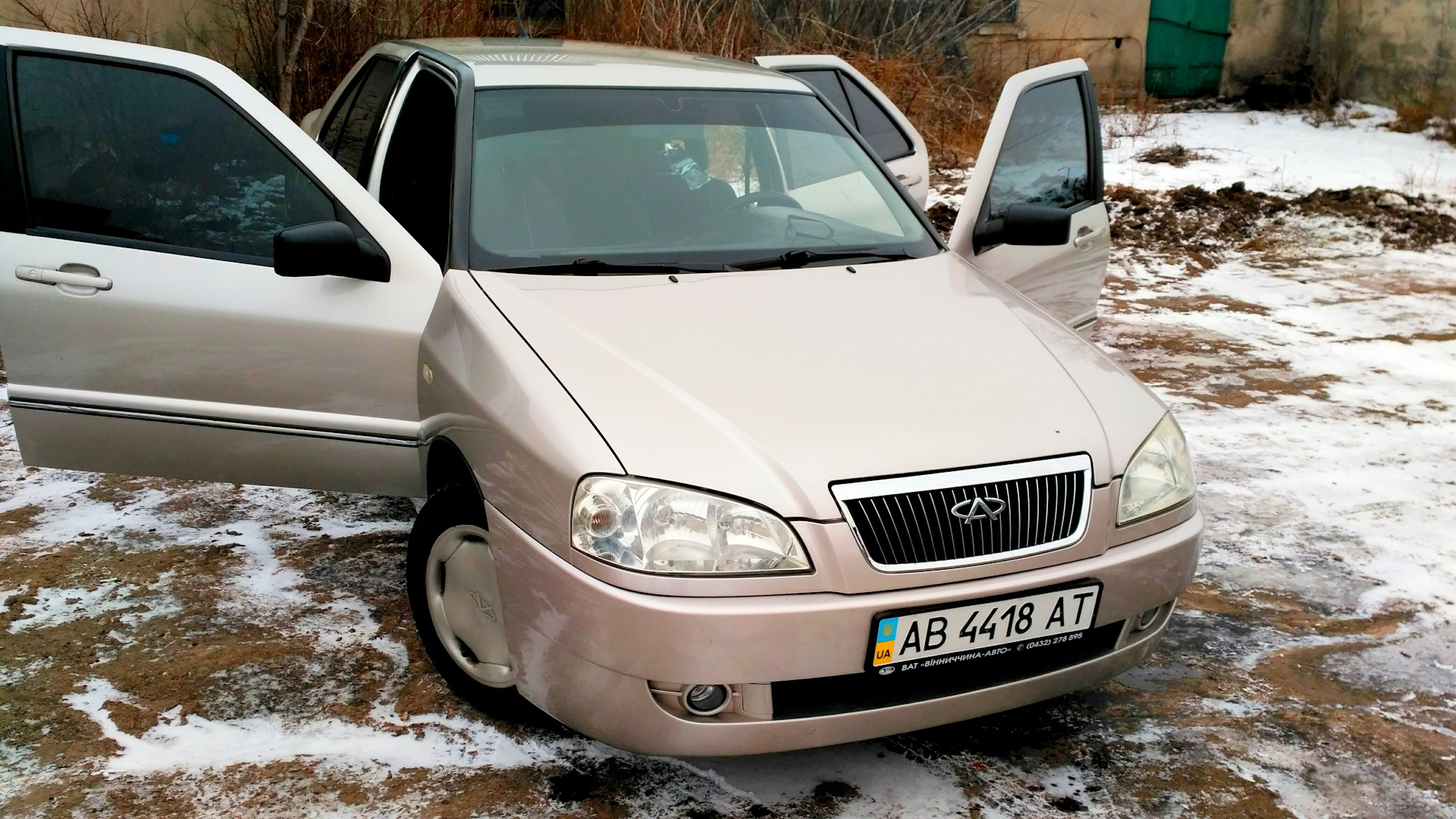 Chery Amulet 1.6 бензиновый 2008 | ☢ 50 оттенков серого на DRIVE2