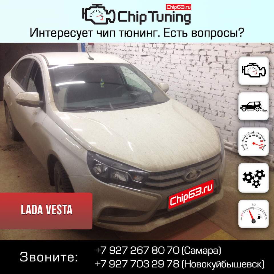 LADA Vesta — Chip63.ru на DRIVE2