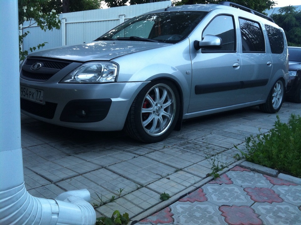 Сборка пневмоподвески своими руками часть 2 — Lada Ларгус, 1,6 л, 2013 ...