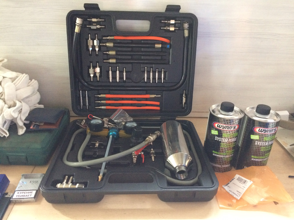 Чистим форсунки и меняем топливный фильтр. — Infiniti G25, 2,5 л, 2012 ...