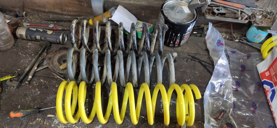 Пружины фобос+50 часть 1 — УАЗ Patriot, 2,7 л, 2019 года | запчасти ...