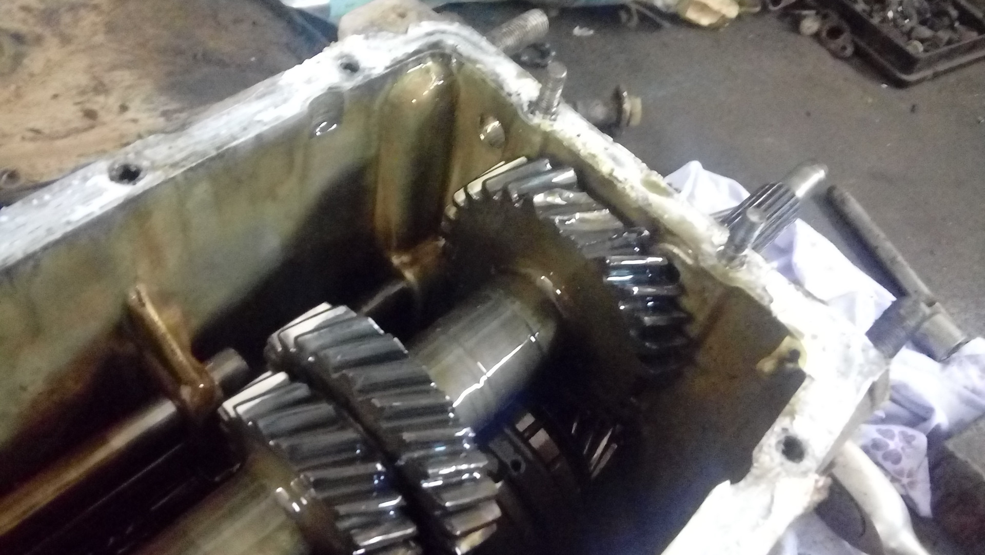 Замена промежуточного вала кпп — Lada 4x4 3D, 1,7 л, 1996 года ...