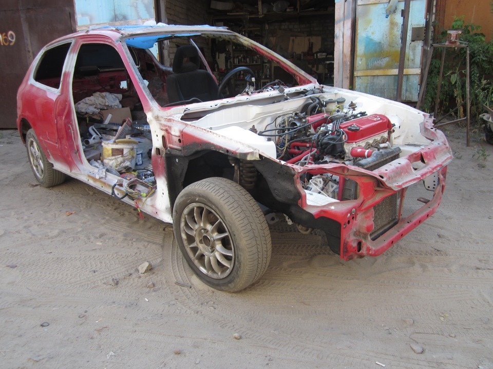 Фото в бортжурнале Honda Civic Hatchback (5G)