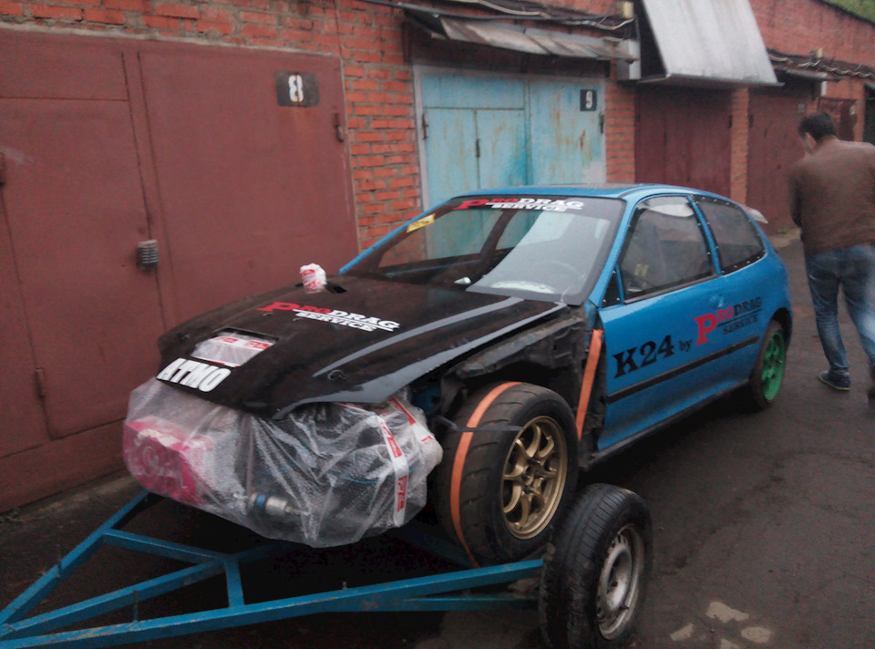 Фото в бортжурнале Honda Civic Hatchback (5G)