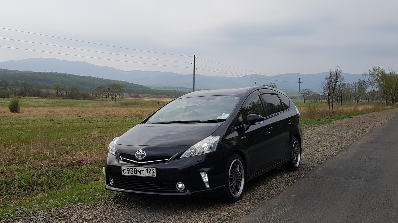 Toyota Prius V 1.8 бензиновый 2012 | Гибридный сарай на DRIVE2