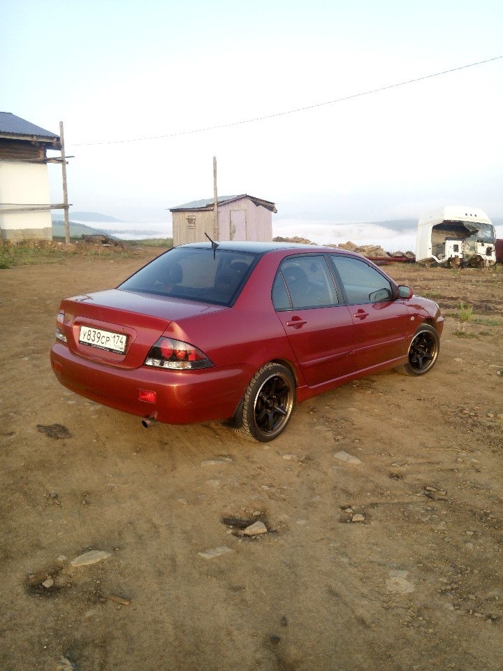 Черные задние фонари Depo — Mitsubishi Lancer IX, 1,6 л, 2006 года ...