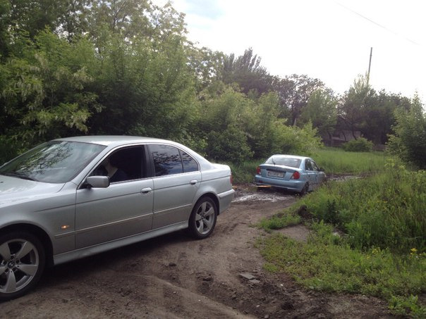 Всегда помогайте на дороге! — BMW 5 series (E39), 2,5 л, 1999 года ...