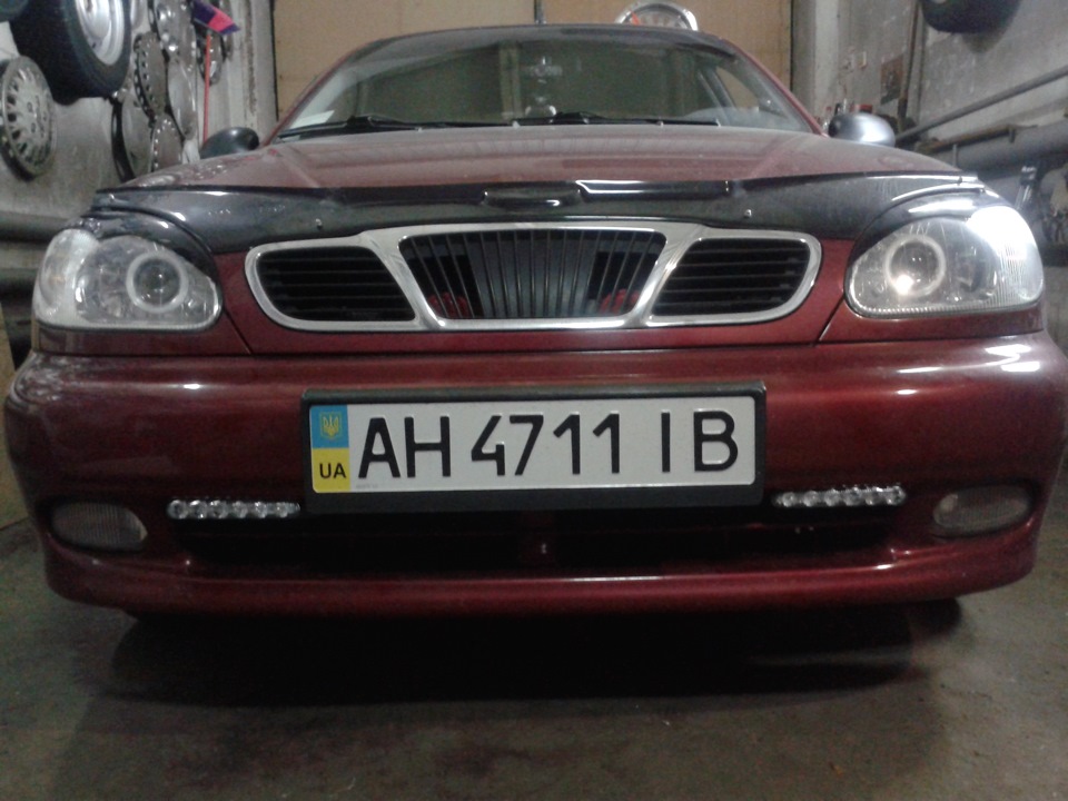 замена ходовых огней — Daewoo Lanos, 1,5 л, 2006 года | аксессуары | DRIVE2