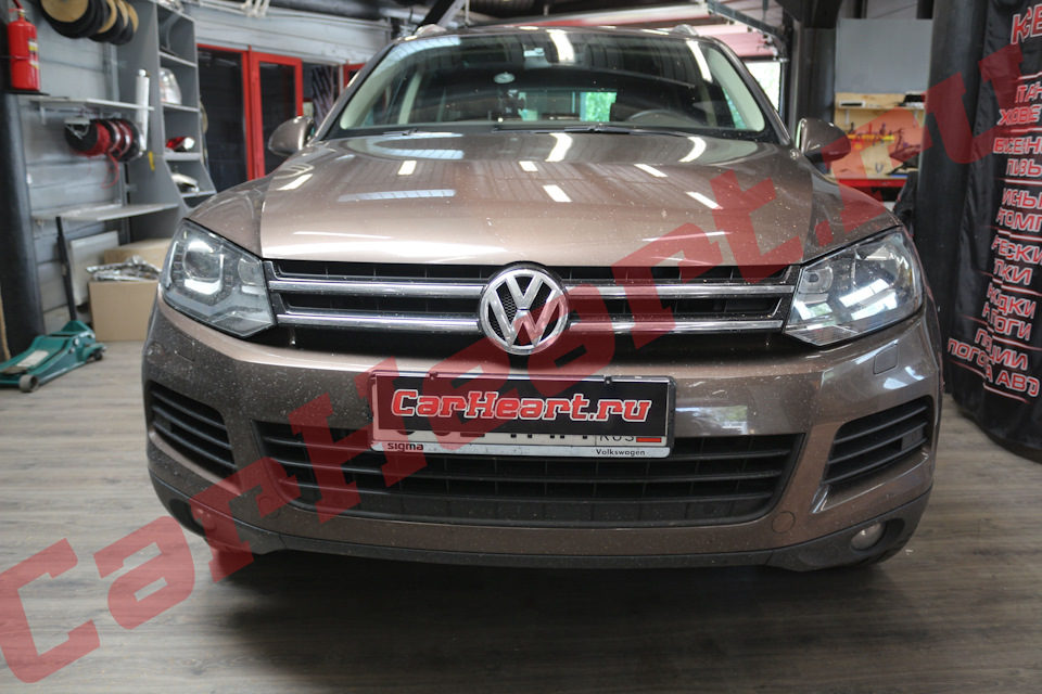 Volkswagen Touareg NF, ремонт фар — CarHeart на DRIVE2