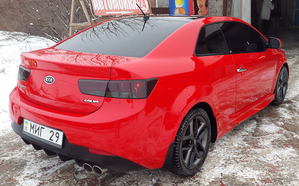 Аэрография Kia Cerato Koup