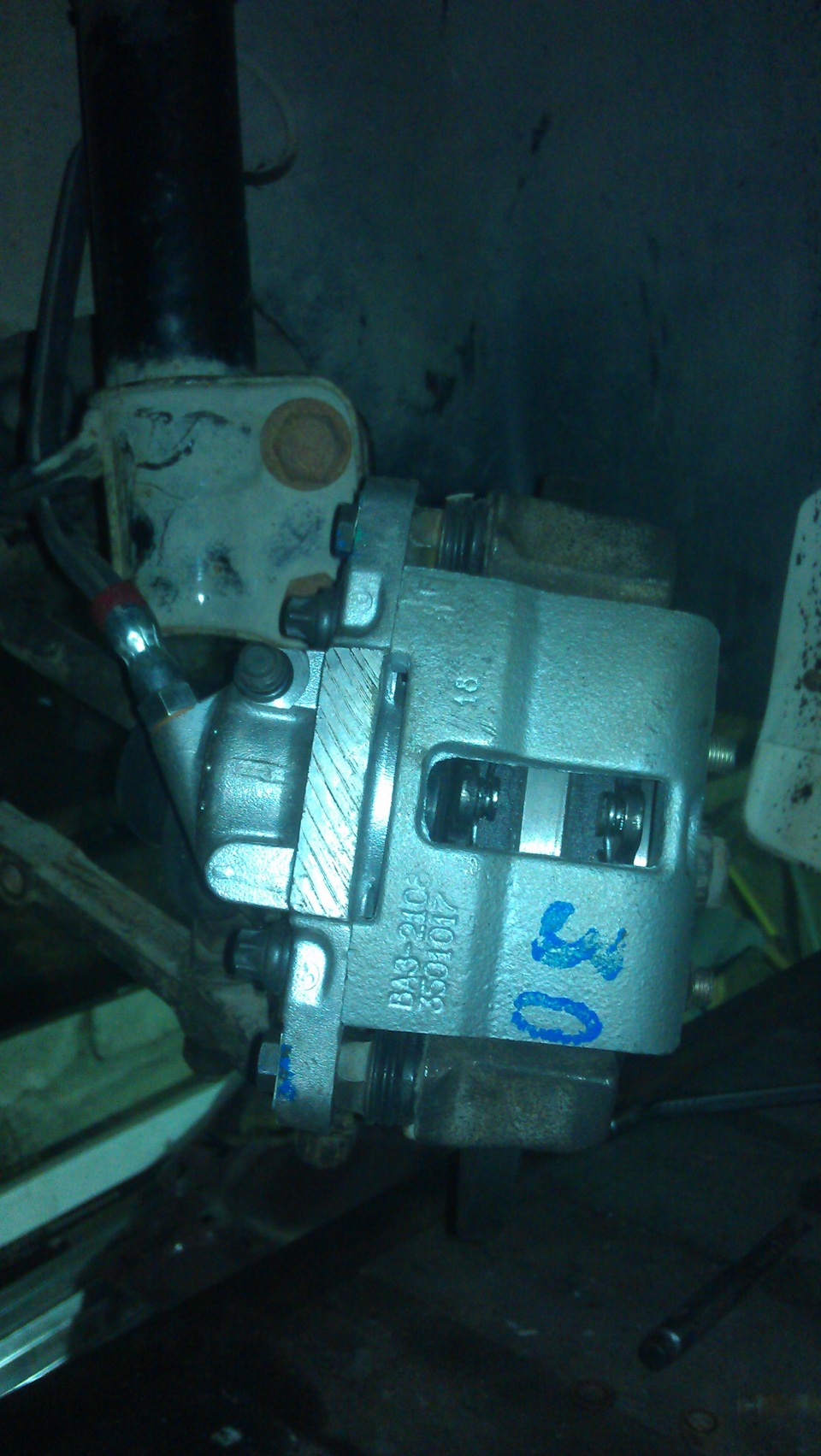 дисковые тормоза покругу (пока без гироручника) — СеАЗ Ока 11113, 0,7 л ...