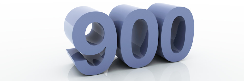 1 до 900. 1 до 900