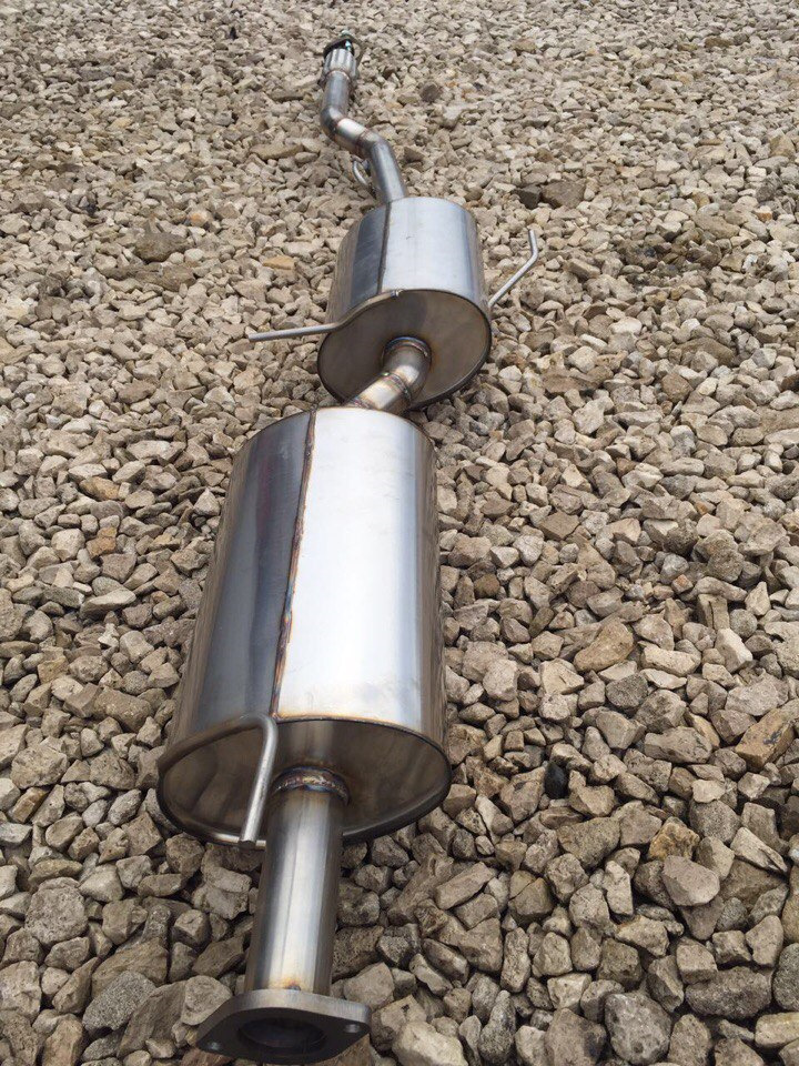 Тизер ещё одной выхлопной системы, ставим лайки. Сварка tig с поддувом ...