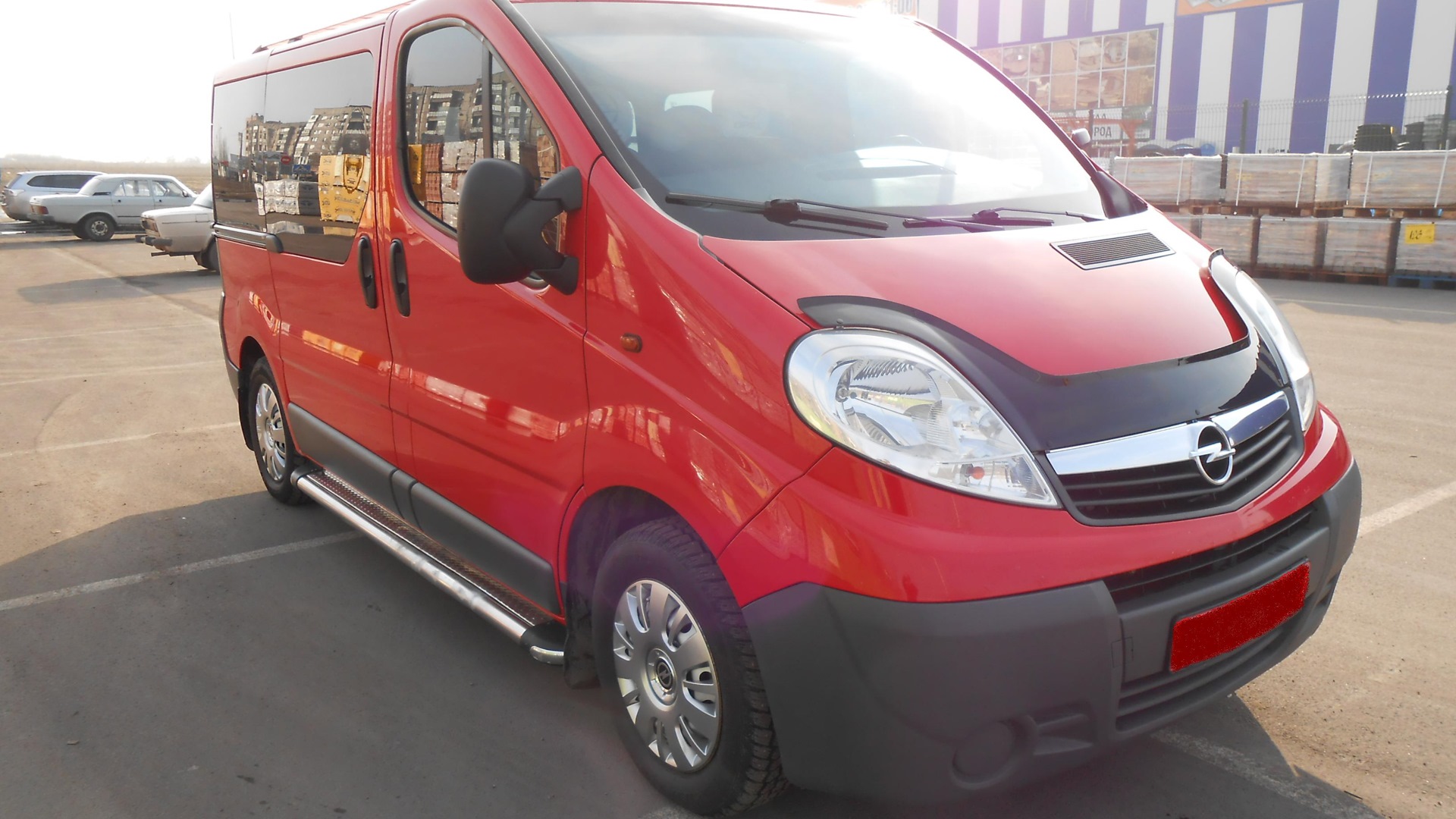 Opel Vivaro 2008 чёрный