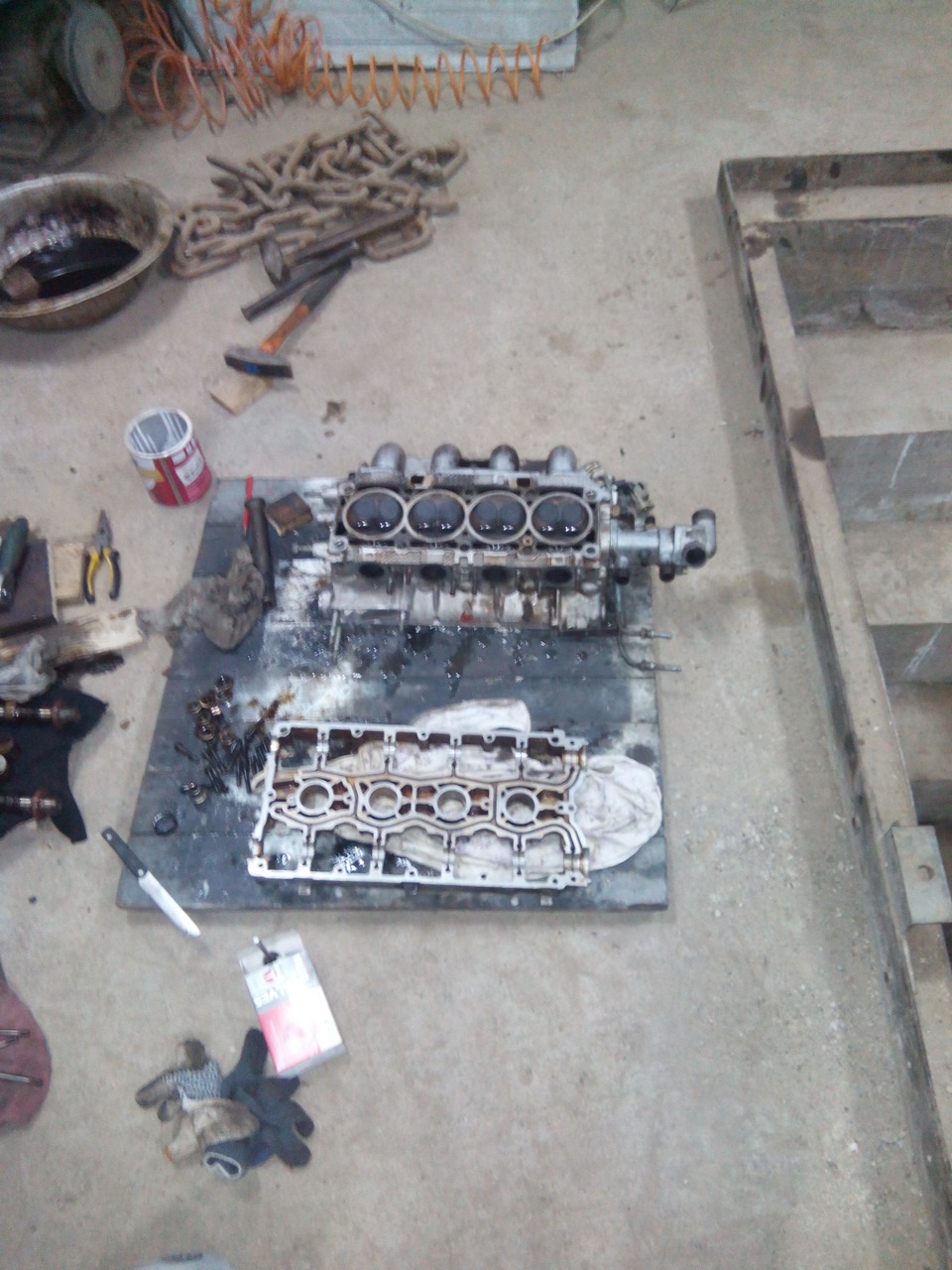 капец порвало ремень грм на отдыхе(( — DRIVE2