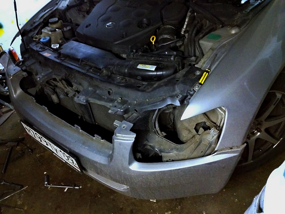 Покраска фар — Nissan Stagea (M35), 2,5 л, 2001 года | тюнинг | DRIVE2