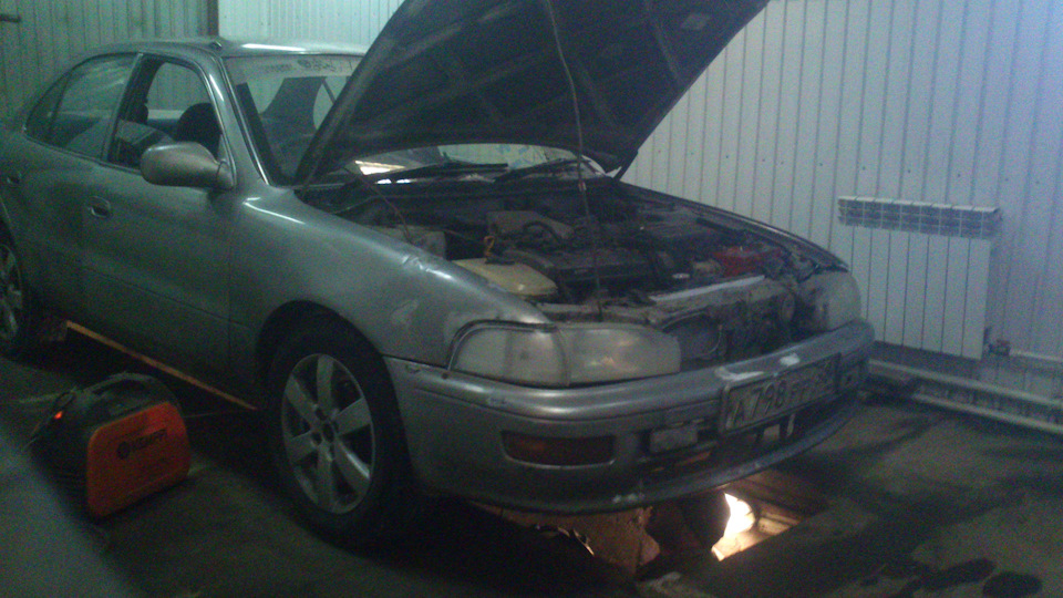 Наступила тишина в машине) — Toyota Sprinter (100), 1,5 л, 1994 года ...