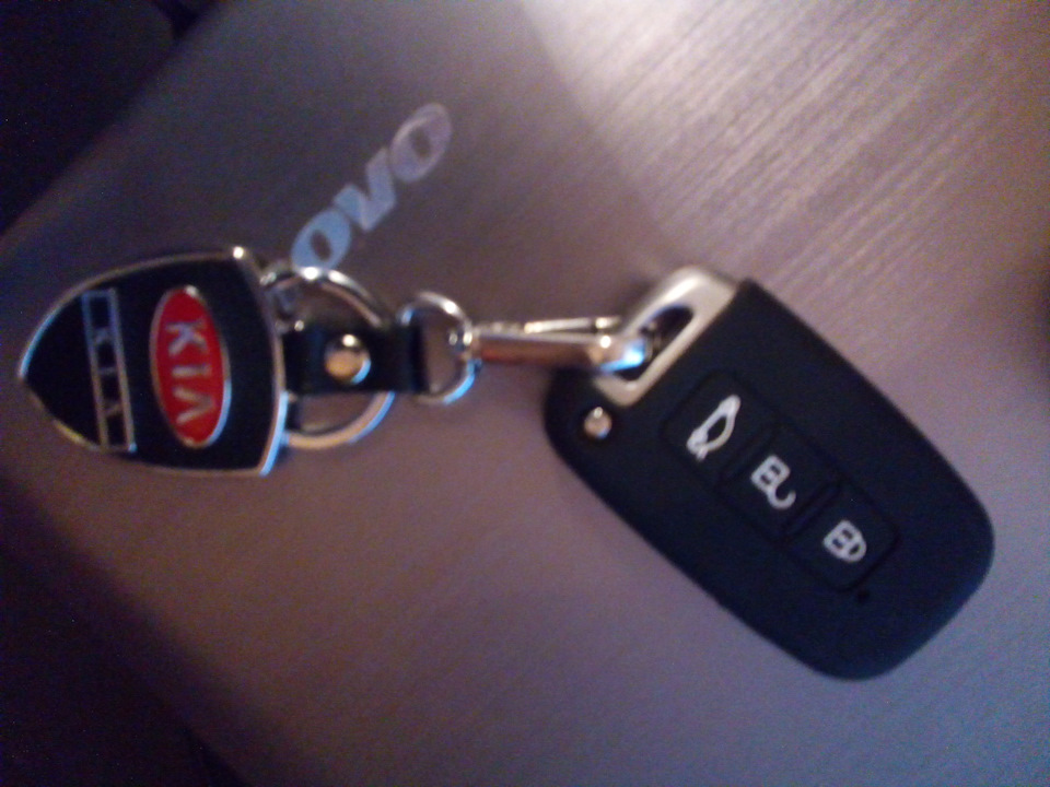 Аксессуары.Чехол для ключа. — KIA Rio (3G), 1,6 л, 2012 года ...