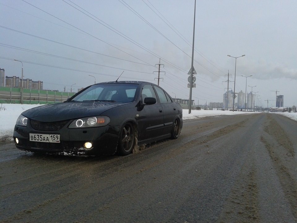 Занижение nissan almera n16