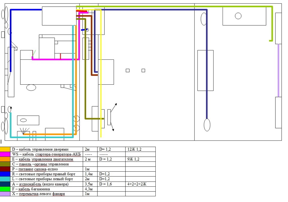 Новая схема проводки. — Lada 21013, 1,2 л, 1986 года | электроника | DRIVE2