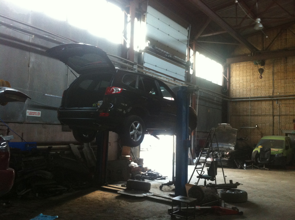 Photo from the logbook Hyundai Santa Fe (2G)
