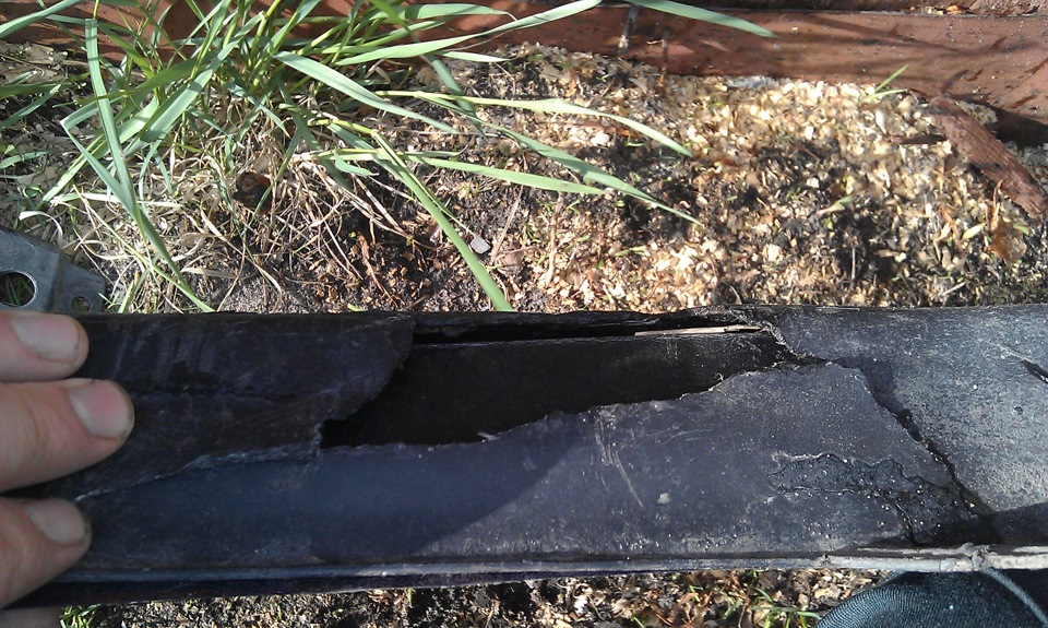 Ремонт пластикового обвеса днища — Audi A4 (B6), 2 л, 2001 года ...