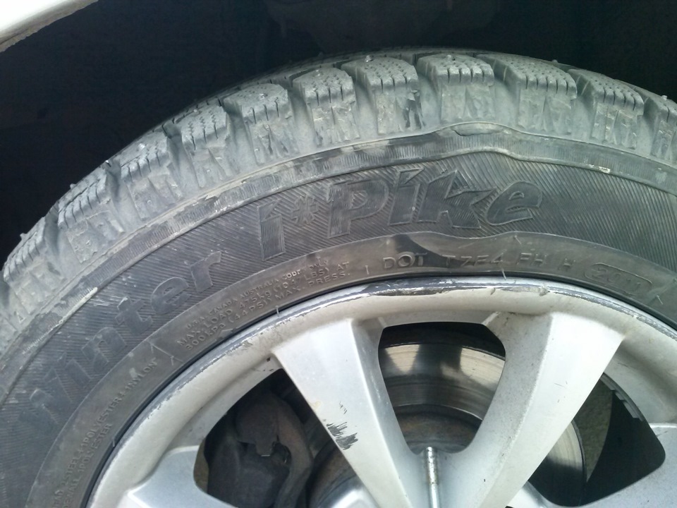 Пробил колесо — DRIVE2