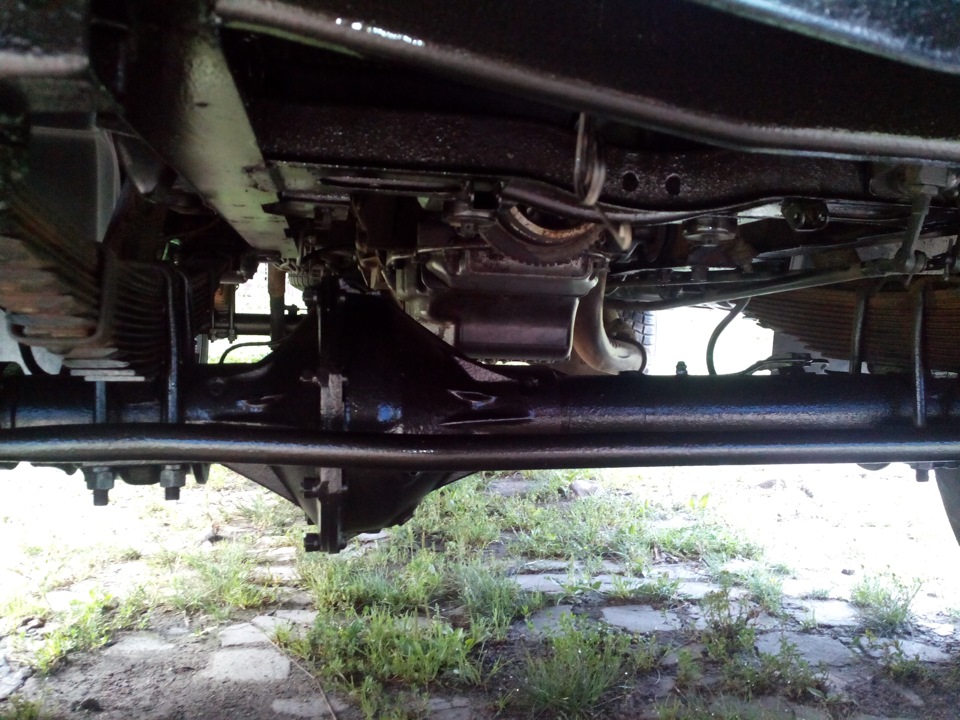 обработка рамы и баков — УАЗ 3962, 2,7 л, 2010 года | своими руками ...