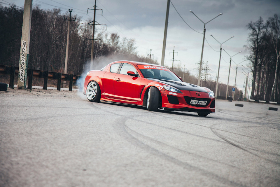 Mazda RX 8 дрифт