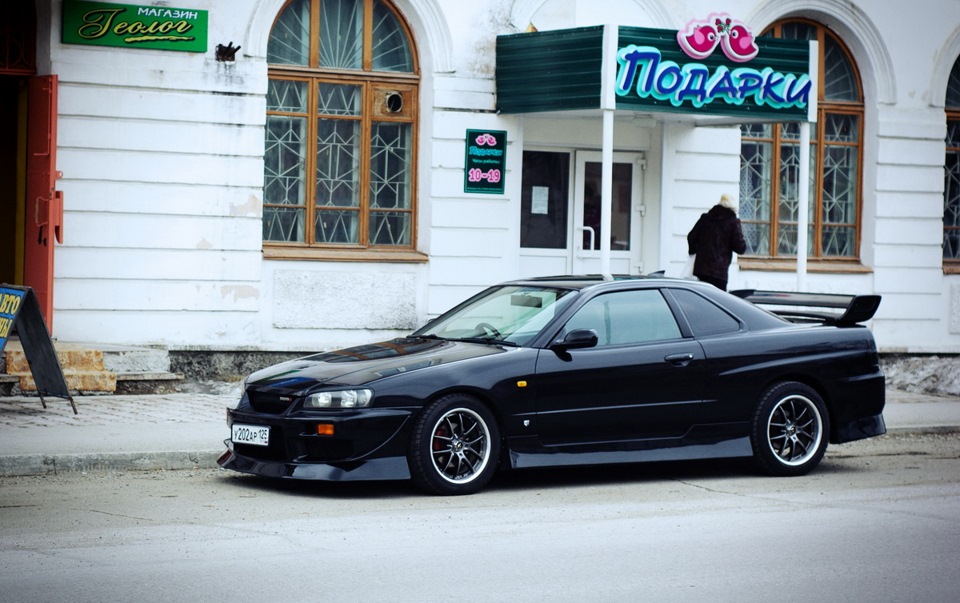 Как обозвали ская "Блек Шарк" — Nissan Skyline (R34), 2 л, 1999 года ...