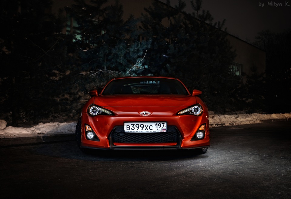 Gt86 Toyota светоотражающая