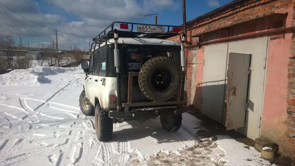 калитка под запаску — УАЗ 469, 1984 года | своими руками | DRIVE2