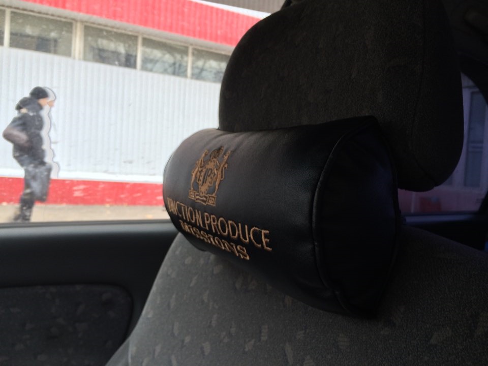 Удобные подушечки в подголовники — KIA Spectra, 1,6 л, 2008 года ...