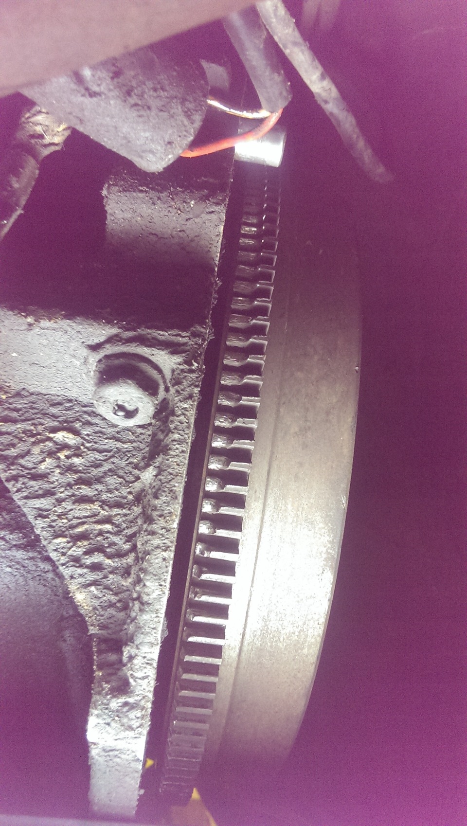 Замена сцепления и съеденный венец маховика — ГАЗ 3110, 2,5 л, 2001 ...