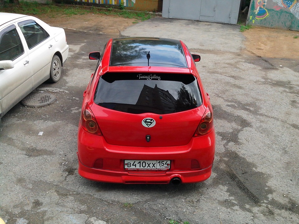 спойлер vitz 130