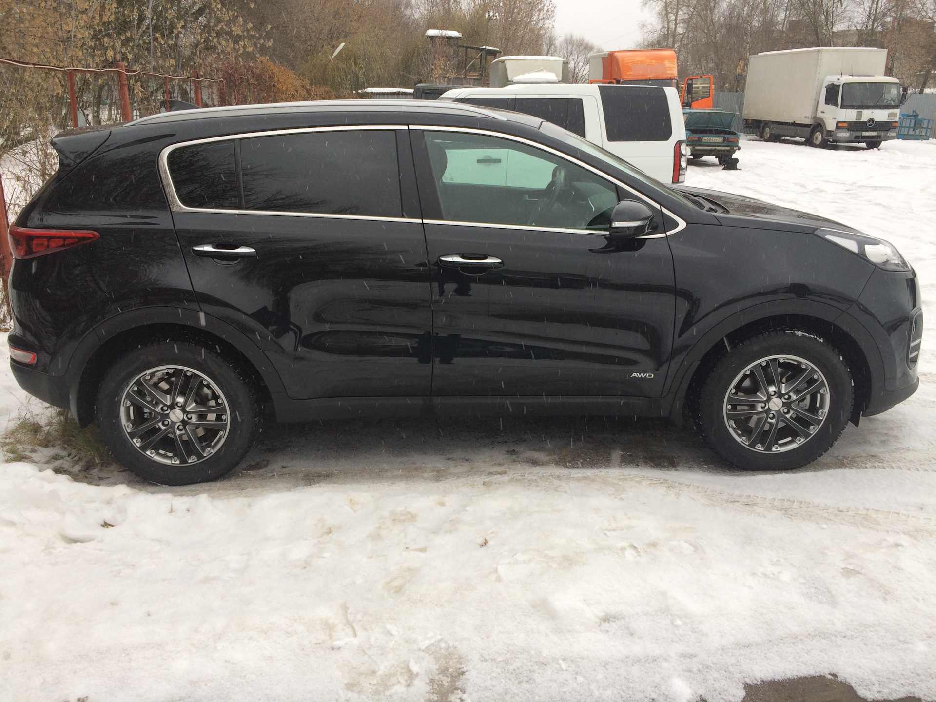 Sportage 4 шины